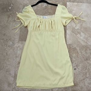 Yellow Superdown Revolve Dress
